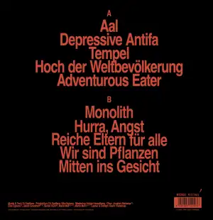 Vinyl Artwork Back